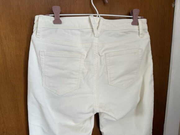 Vineyard Vines corduroy pants womens sz 26 off white stretch $148 ladies - Picture 3 of 3